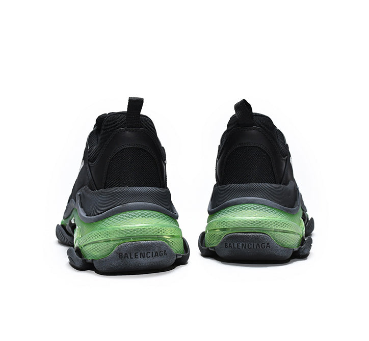 Balenciaga Triple S Black Yellow Fluo