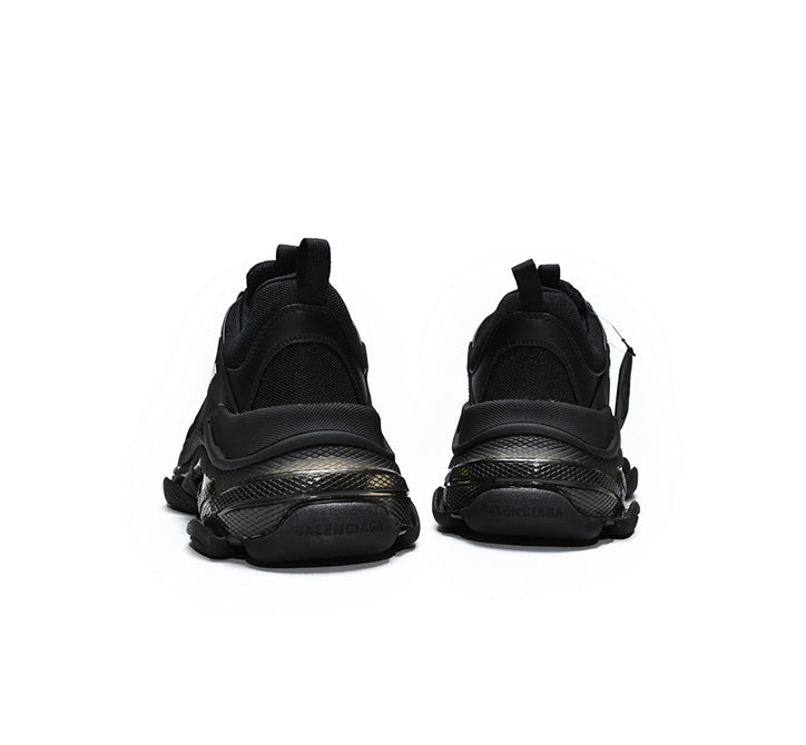 Balenciaga Triple S Clear Sole Black