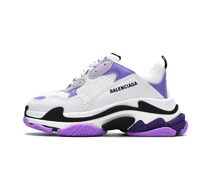 Balenciaga Triple S Purple White