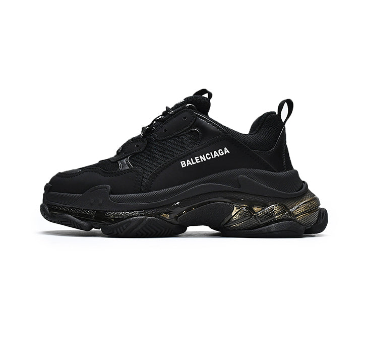 Balenciaga Triple S Clear Sole Black