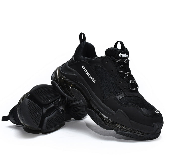 Balenciaga Triple S Clear Sole Black