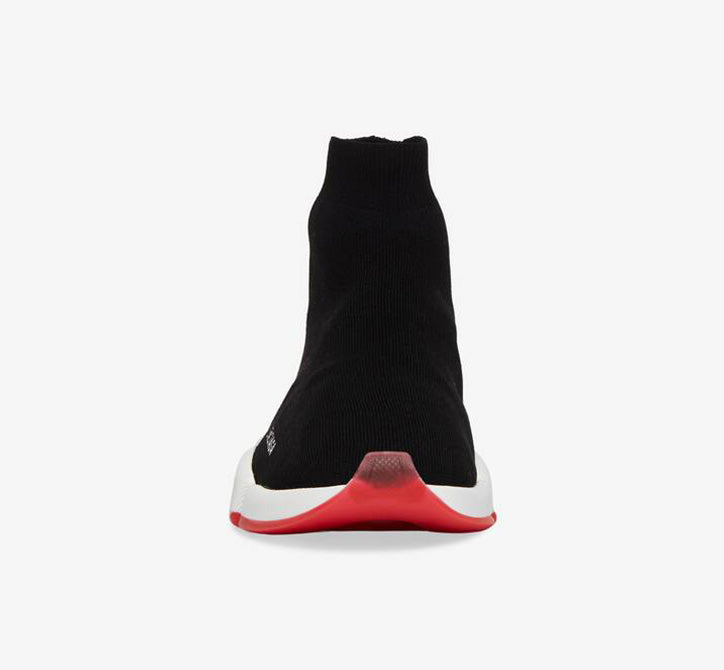 Balenciaga Speed 2.0 Bicolor Transparent Red Sole