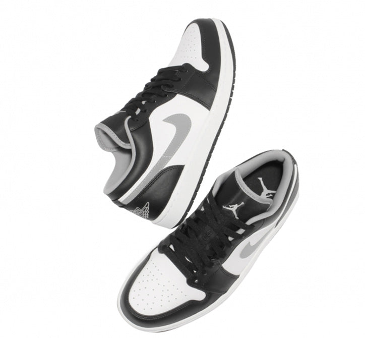 Jordan 1 Low Black White Grey